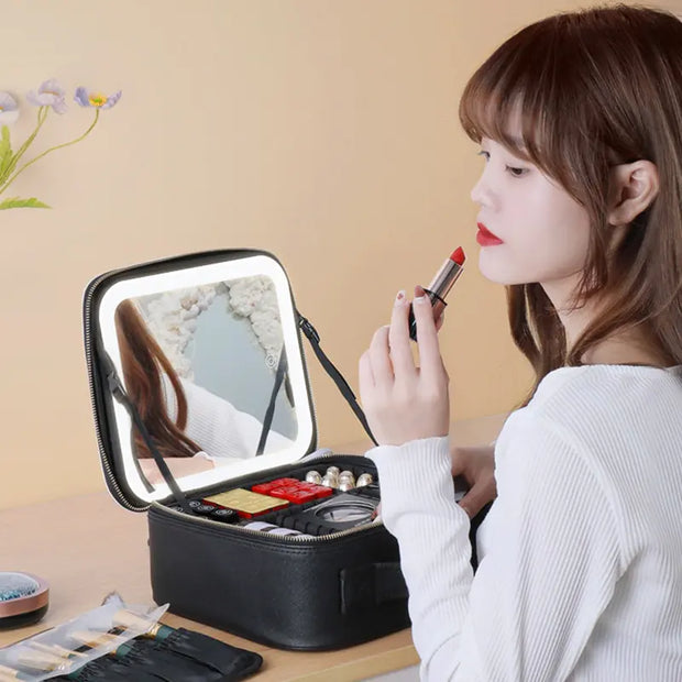 Mallette Cosmétique LED Intelligente | Boutique Ecom
