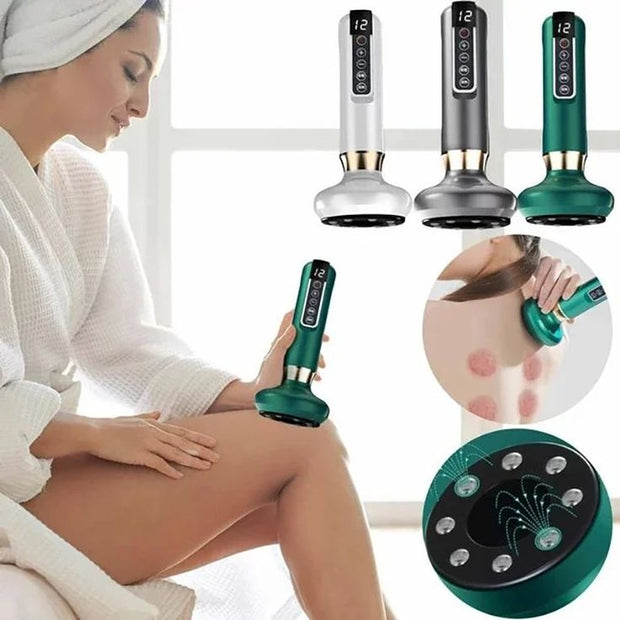 Electric Heating Bian Stone Warm Therapy Massage Tool for Relaxation & Pain Relief