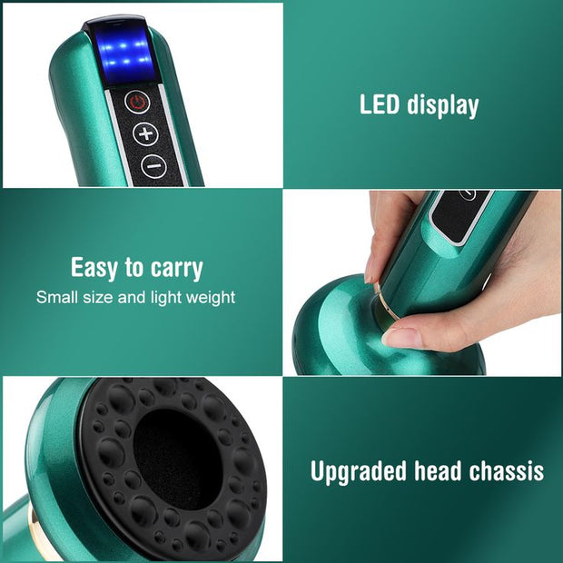 Electric Heating Bian Stone Warm Therapy Massage Tool for Relaxation & Pain Relief