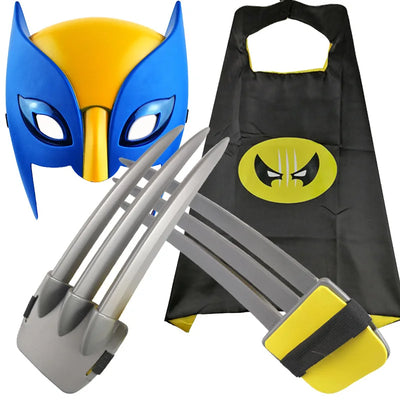 Wolverine Cosplay Mask & Claws