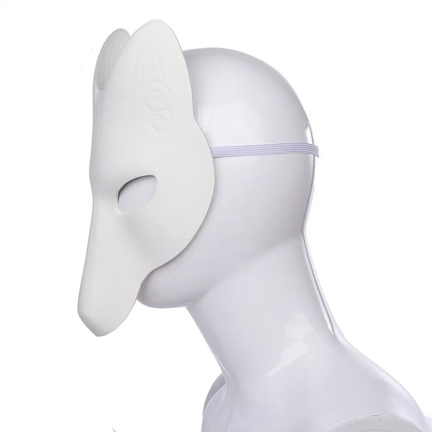 DIY PU Leather Fox Cosplay Mask