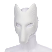 DIY PU Leather Fox Cosplay Mask