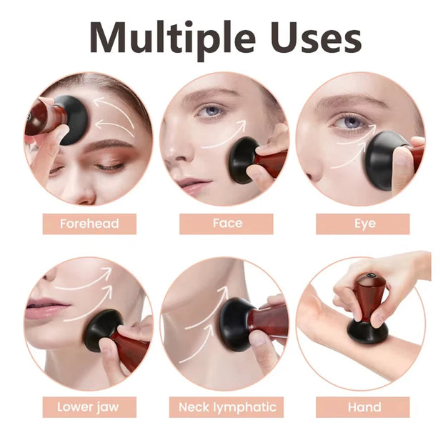Hot Stone Gua Sha Face Massager