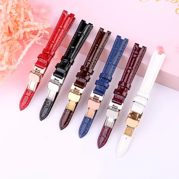 Women's Concave Leather Watch