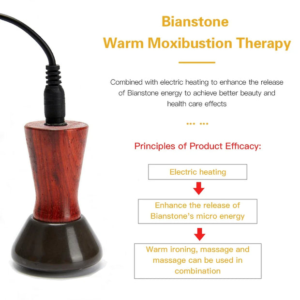 Hot Stone Gua Sha Face Massager