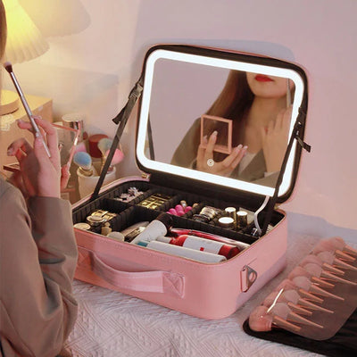 Mallette Cosmétique LED Intelligente | Boutique Ecom